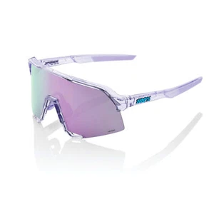 100% S3 Sunglasses - Polished Translucent Lavender / Hiper Lavender Mirror Lens - Picture 1 of 3
