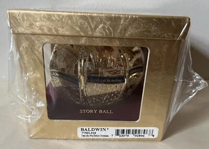 Vtg Baldwin Ornament 2002 Night Before Christmas Story Ball Limited 5000 SEALED - Picture 1 of 8