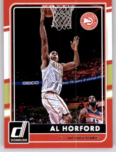 2015-16 Donruss Al Horford NBA PWE Base Card Hawks #195 - Picture 1 of 2