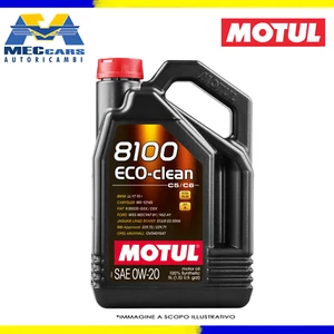 5 LITROS MOTUL 8100 ECO-CLEAN 0W20 ACEITE DE MOTOR 100% SINTÉTICO ACEA C5 / C6 - Imagen 1 de 2