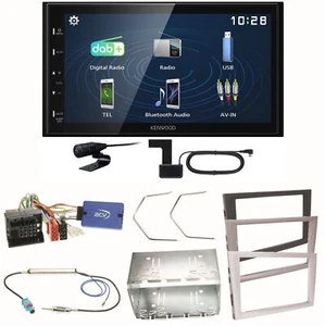 Kenwood DMX129DAB DAB+ Bluetooth Einbauset für Opel Vectra C Meriva Vivaro Combo - Bild 1 von 1