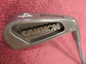 SPALDING CANNON 4 IRON. Medium Flex Steel Shaft. - Picture 1 of 11