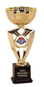 GOLD CUP MARCH MADNESS CHAMPION WINNER 1st PLACE NCAA TROPHY FREE ENGRAVING - Picture 1 of 2