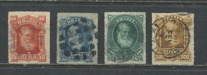 Brazil 1878 various values used - Picture 1 of 1