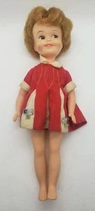 Penny Brite Doll 1963 Deluxe Reading Company Vintage Red Dress 8” - Picture 1 of 2