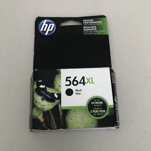 HP 564XL schwarze Tintenpatrone Deskjet Officejet Photosmart Ablauf OKT 2016 - Bild 1 von 10