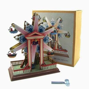 Nuevo juguete de cuerda retro hecho a mano para noria de hojalata juguete colección accesorios creativos - Imagen 1 de 4