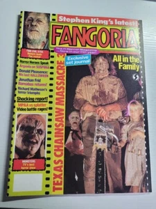 Fangoria Magazine #89 Dec 1989 Texas Chainsaw 3 Poster Intact Horror Gore FX - Picture 1 of 9