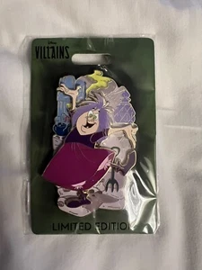 WDI MOG D23 Expo Madam Mim Villains Disney Pin Trading LE400 Schwert im Stein - Bild 1 von 2