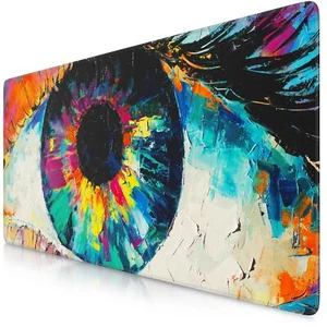 Tapis de Souris Gaming XXL 900x400mm Mouse Pad Mat sous-Main Bureau Gamer Ext... - Afbeelding 1 van 7