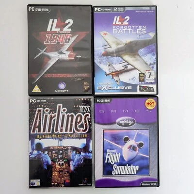 IL 2 Forgotten Battles, 1946, Microsoft Flight Simulator Airlines Two Management - Image 1 of 4
