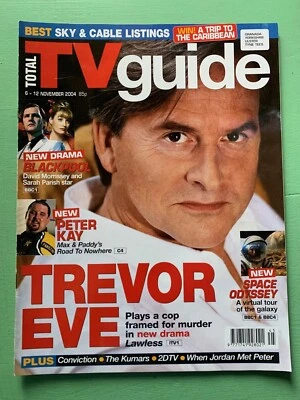 TOTAL TV GUIDE mag 6-Nov-2004 TREVOR EVE Max Beesley David Morrissey Peep Show - Image 1 of 4