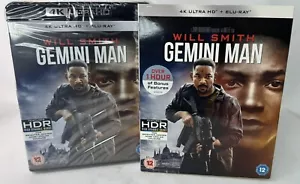 Gemini Man - New & Sealed 4K Ultra HD Blu-ray With Slipcover - Will Smith - Picture 1 of 2