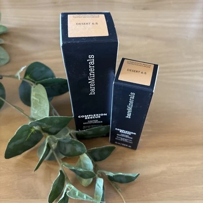 NEW LOT OF 2 bareMinerals Complexion Rescue Tinted Moisturizer DESERT 6.5 - Image 1 of 2