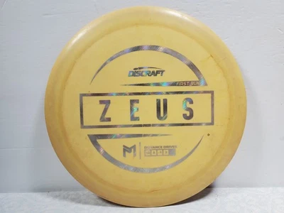 Discraft [McBETH] FIRST RUN ESP Zeus Yellow 165 grams disc golf - Image 1 of 4