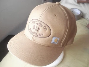 Gorra de béisbol de lona Carhartt, Durr Cattle Co. Ajuste a presión, ¡gran forma! - Imagen 1 de 2