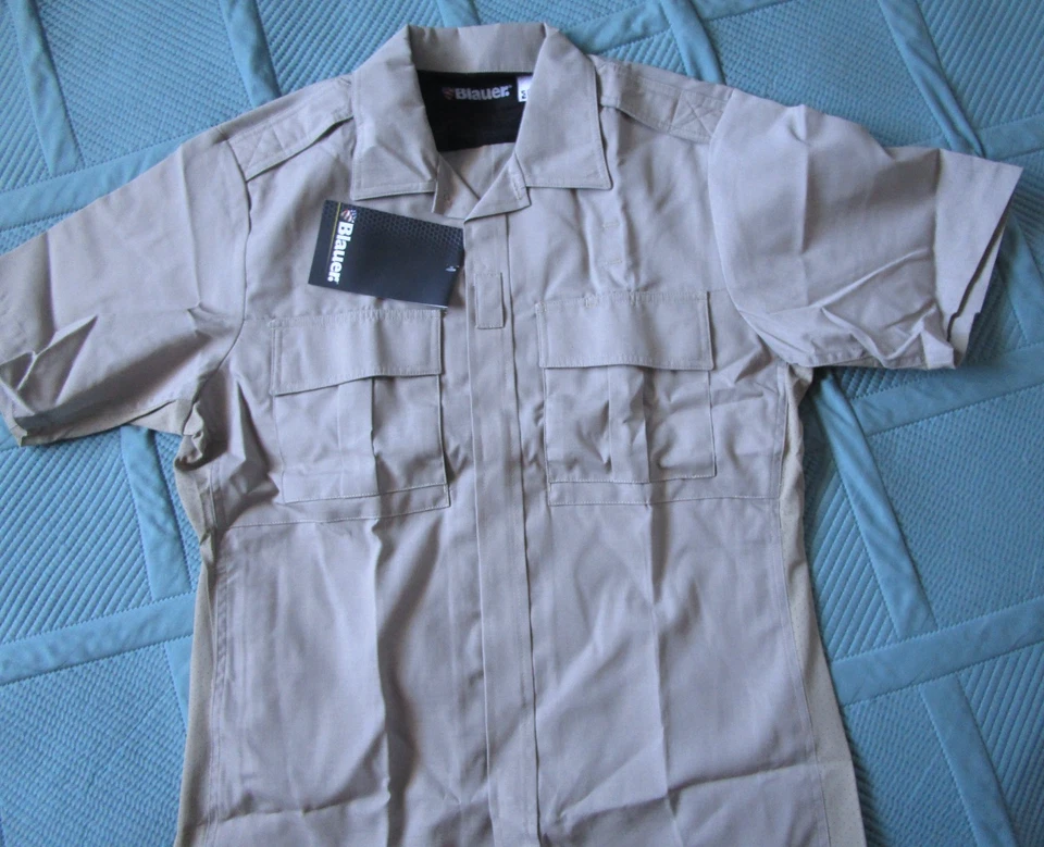 Blauer 短袖战术衬衫银色帕斯科警长银色/薄色 L 码拉链 — 第 1/4 张图片