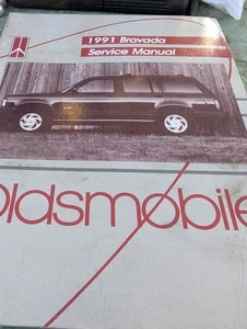 1991 Oldsmobile Bravada Service Repair Manual GENUINE GM - Picture 1 of 17