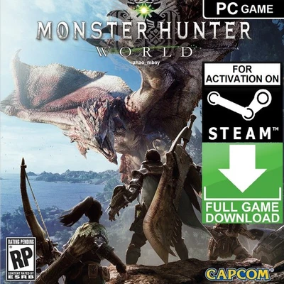 Monster Hunter: World PC Steam Key [US REGION] FAST DELIVERY! Open World RPG - Image 1 of 4