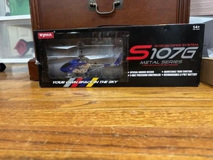 Syma S107G Gyroscopes System Metal Series 3 Channel Infrared Mini Helicopter NIB - Picture 1 of 7