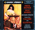 Fritz REINER: STRAUSS Salome Elektra Inge Borkh RCA LIVING STEREO CD Schoeffler