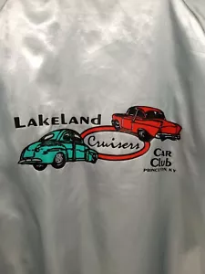 Vintage Auto Club Jacke Mantel, Lakeland Cruiser Auto Club gefüttert, Gr. XLarge USA - Bild 1 von 7
