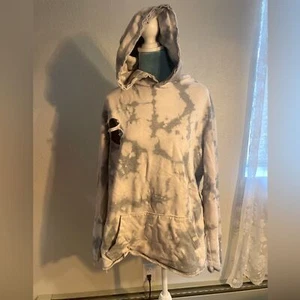 Cohesion & Co: Tye dyed distressed Hoodie - Bild 1 von 5