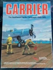 Victory Games Vintage Table top Wargame CARRIER campaign VG Great condition - Picture 1 of 9