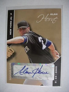 ALAN HORNE 2008 Just Minors Gold Edition AUTO #108 RC Angels 03/50 - Picture 1 of 2