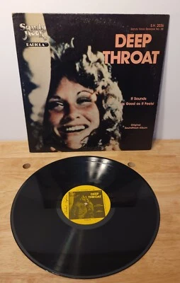 Deep Throat It Sounds As Good As It Feels 1980 Shady Hook Records LP - Image 1 of 4
