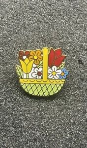 Vintage Osterkorb Pin selten Norcross Ostern Urlaub Pin - Bild 1 von 2