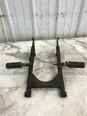 69 Yamaha L5T L5 T 100 Trailmaster swing arm swingarm & rear passenger pegs - Image 1 of 4