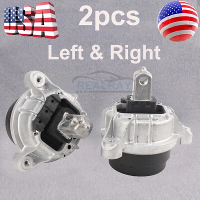 2x Left & Right Engine Motor Mount For 2011 2012 2013-2016 BMW 535i Sedan 4-Door - Image 1 of 4