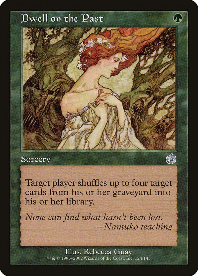 4 Dwell on the Past 4x x4 -  LP - Torment - SPARROW MAGIC - mtg -  - Image 1 of 1