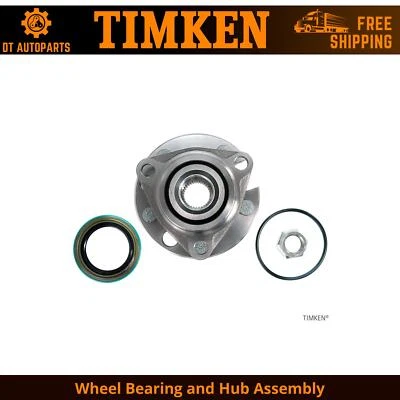 Conjunto de cojinete de rueda y buje trasero Timken 1985 para Pontiac Fiero 1984-1988 tracción trasera Foto 1 de 4