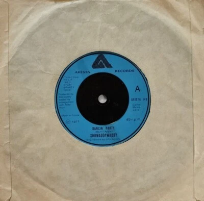 Showaddywaddy-Dancin' Party/One Of These Days Vinyl 7" Single.1977 ARISTA 149. - Imagem 1 de 4
