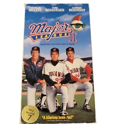 Major League 2 (VHS, 1994) Kroger Rental Charlie Sheen Tom Berenger Warner Bros  - Image 1 of 4