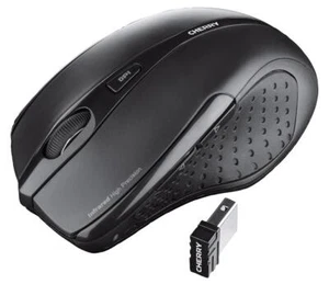 MW 3000 Schwarze Kabellose IR Optische Maus - JW-T0100 - Bild 1 von 4