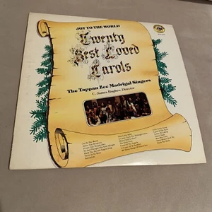 TAPPAN ZEE MADRIGAL SINGERS Twenty Best Loved Carols LP Wonderland Christian - Picture 1 of 3