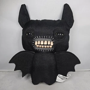 RARE 2018 Spin Master Fuggler - Count Fuggula - Black Bat Soft Plush Toy 10" HTF - Picture 1 of 5