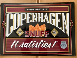 copenhagen metal sign 16.5”x23.25” - Picture 1 of 1
