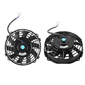 Universal 7 Inch 12V 80W Car Air Conditioning Electronic Cooling Radiator Fan - Picture 1 of 5