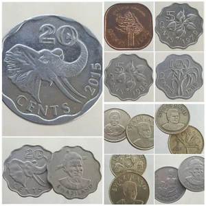 SWAZILAND CENTS LILANGENI EMALANGENI 1974 - 2015 AFRIQUE - Picture 1 of 38