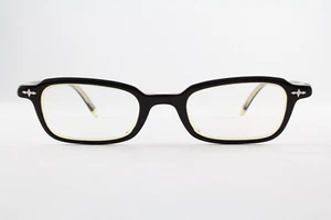 Raras Auténticas Vintage Matsuda 10304 BK SP XD Negro Transparente 45mm Gafas Japón - Imagen 1 de 6