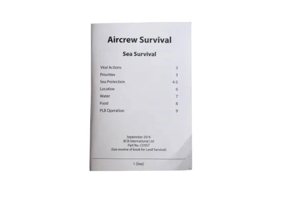 Survival Waterproof Safety Pamphlet - Image 1 of 1