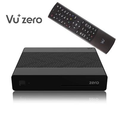 VU+ Zero E2 Linux Full HD H265 Sat 1x DVB-S2 Receiver Vu Plus Schwarz - Bild 1 von 4