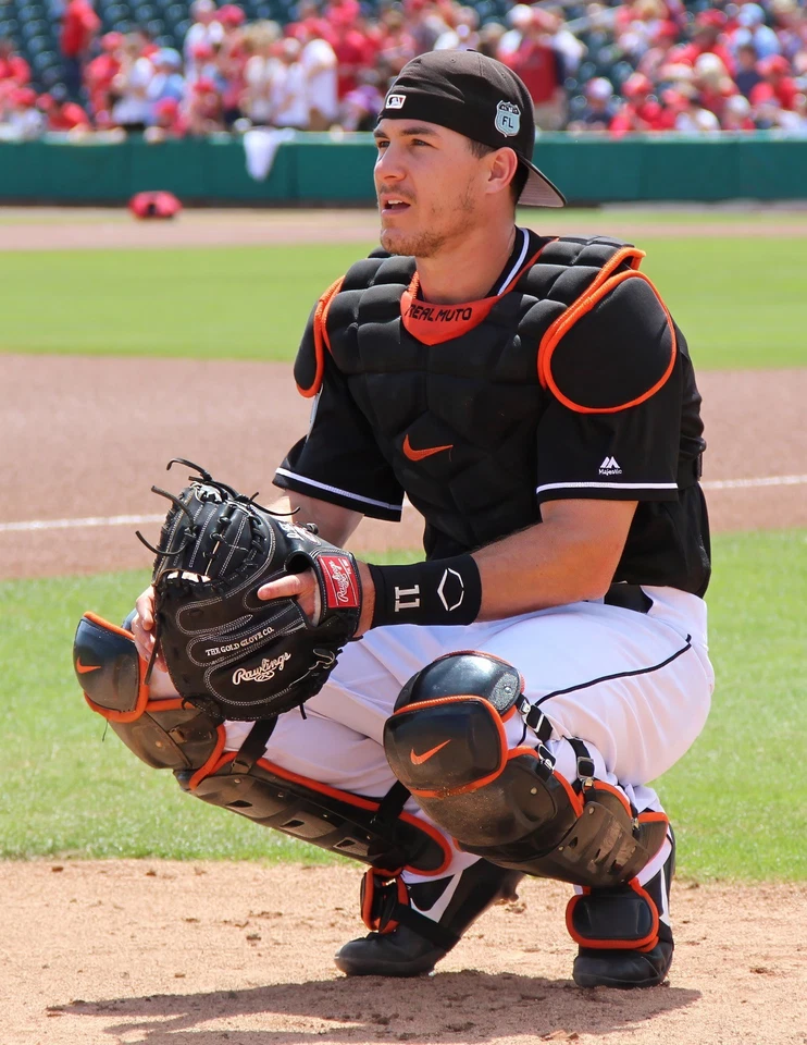 JT Realmuto Glossy Photo - Philadelphia Phillies - Perfect for Autographs - Image 1 of 1