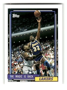 1992 Topps Basketball Lakers #54 Magic Johnson - Picture 1 of 4