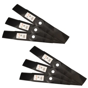 6 Rotary® 10291 Mower Blades for John Deere® M127500 Windsor® 50-4442 48" Deck - Picture 1 of 7