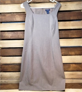 Ann Taylor Stretch Größe 8 ärmellos Etuikleid knielang formell Freizeit Spaß - Bild 1 von 6